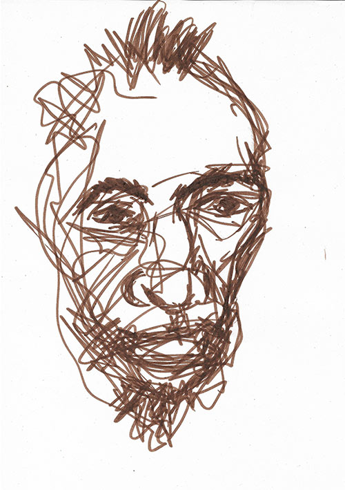 Living Portrait of Adrian Suknjov